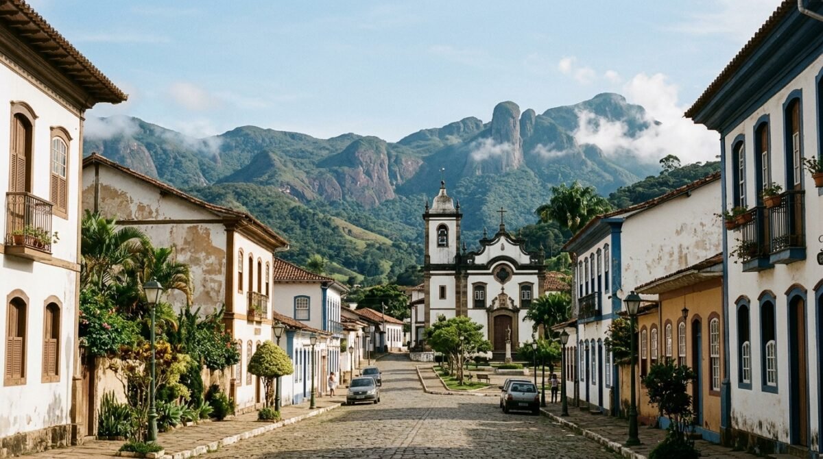 A cidade histórica de São Paulo que reúne casarões do século XIX, ruas charmosas e cachoeiras aos pés da imponente Serra da Mantiqueira