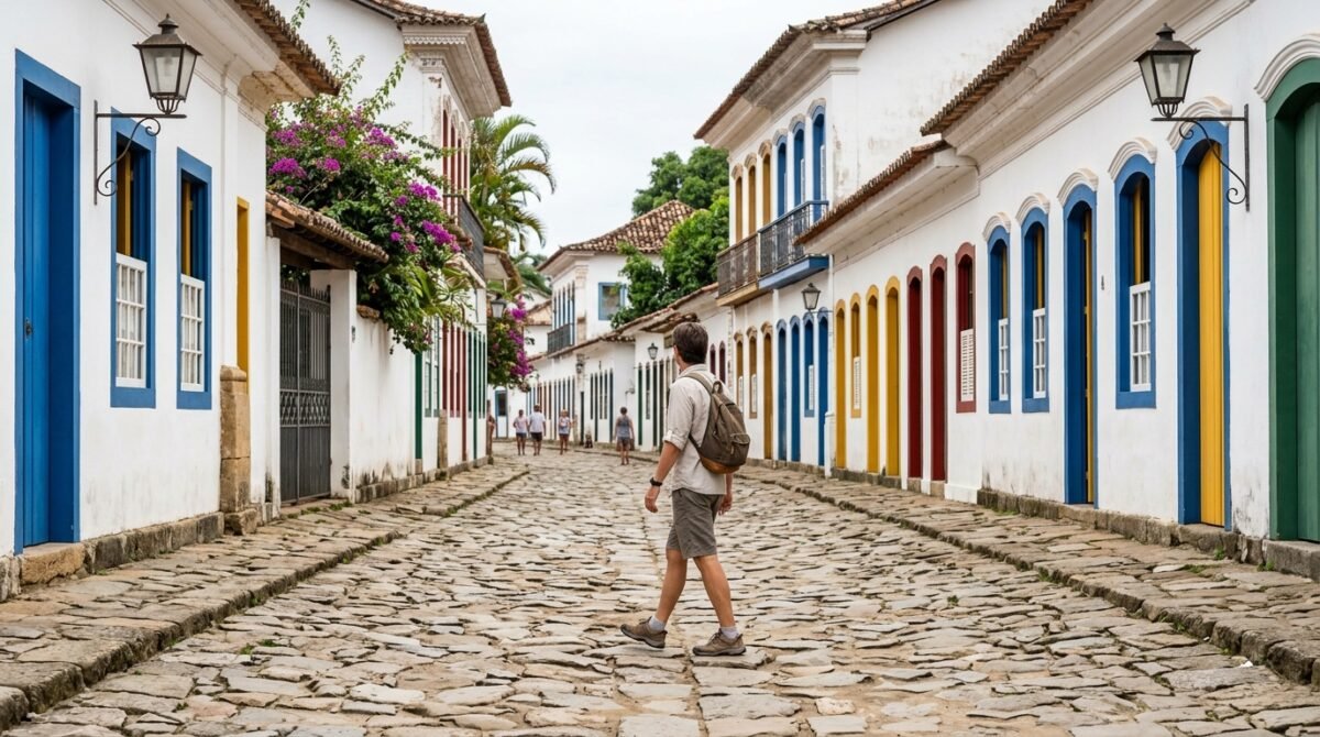 A cidade histórica do Rio de Janeiro que reúne casarões coloniais, ruas de pedra e cachoeiras aos pés da imponente Serra da Bocaina