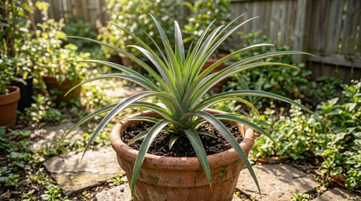 A coroa do abacaxi ainda pode virar planta: o detalhe que precisa secar antes do vaso