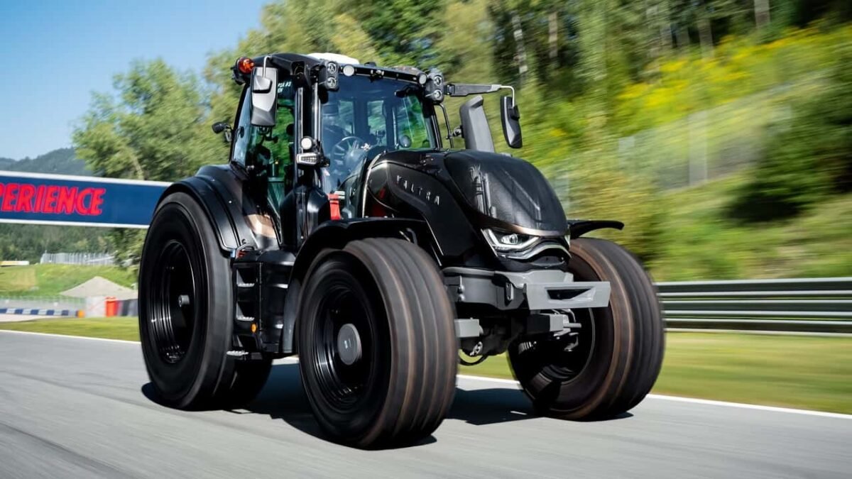 A Farm Tractor Just Set A Record At An F1 Track