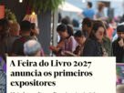 A Feira do Livro 2027 anuncia os primeiros expositores
