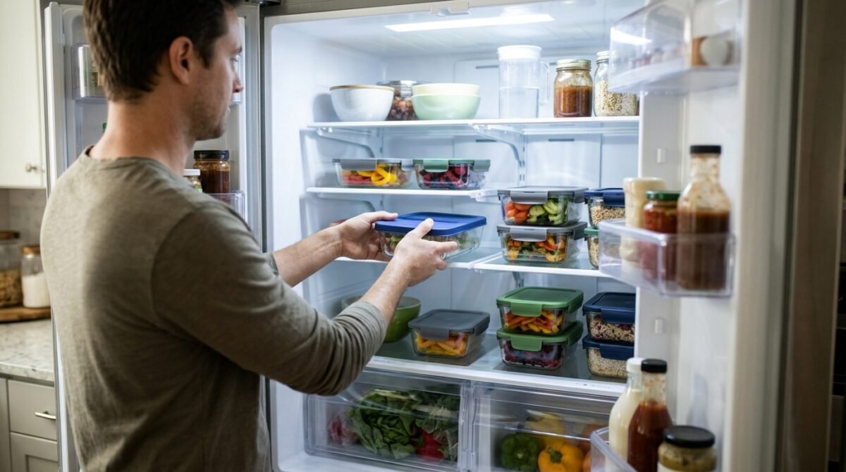 A geladeira pode estar funcionando normalmente e ainda assim conservar mal os alimentos: o erro de organização que dificulta a circulação do ar frio