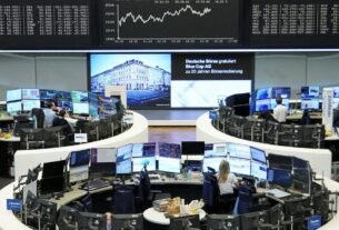 Ações europeias marcam maior nível em mais de duas semanas com impulso de balanços