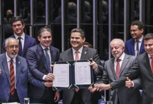 Alcolumbre homenageia Paim no fim da 6x1; entenda motivo