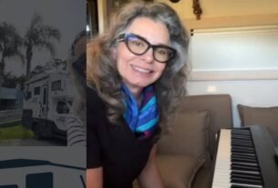 Aos 67 anos, ela e seu piano rodam a América num motorhome