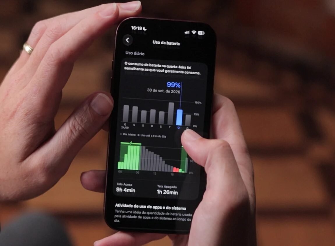 Apple conseguiu melhorar a bateria do iPhone 18 Pro mesmo sem usar silício-carbono
