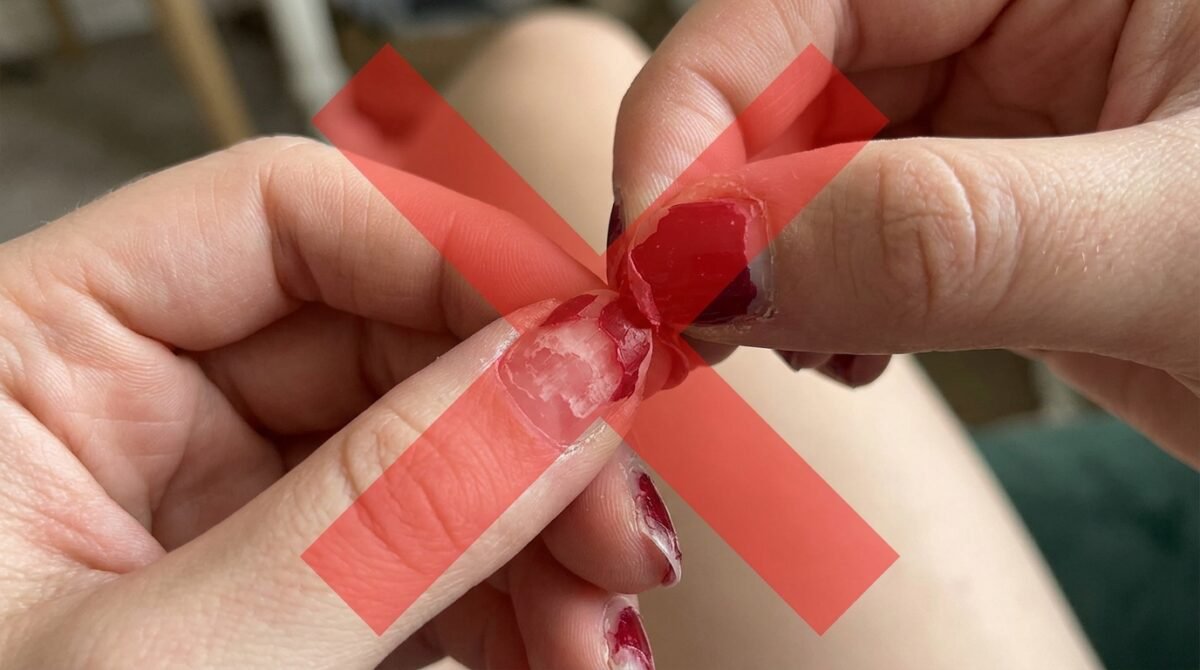 Arrancar o esmalte em gel com as mãos pode levar parte da superfície da unha: os cuidados que tornam a remoção menos agressiva