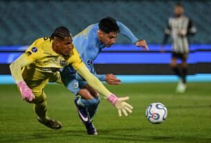 Atlético-MG leva sufoco no final, perde no Uruguai, mas vai à decisão da Sul-Americana