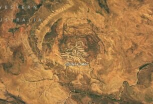 Australia's bizarre 'Spider Crater' seen from orbit | Space photo of the day for Oct. 22, 2026