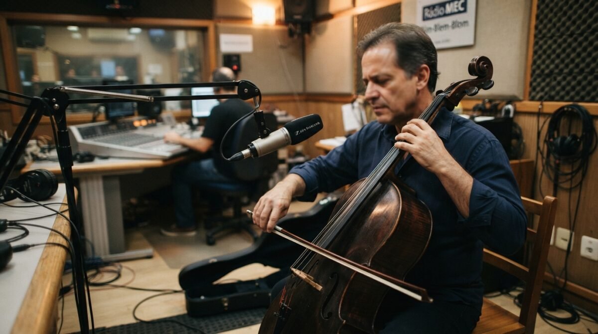 Blim-Blem-Blom, da Rádio MEC, tem participação de violoncelista Ricardo Santoro