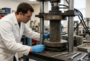 Borra de café tratada a 350 °C virou ingrediente de um concreto 30% mais resistente em testes: pesquisadores australianos mostram por que o resíduo precisa ser transformado antes de entrar na mistura