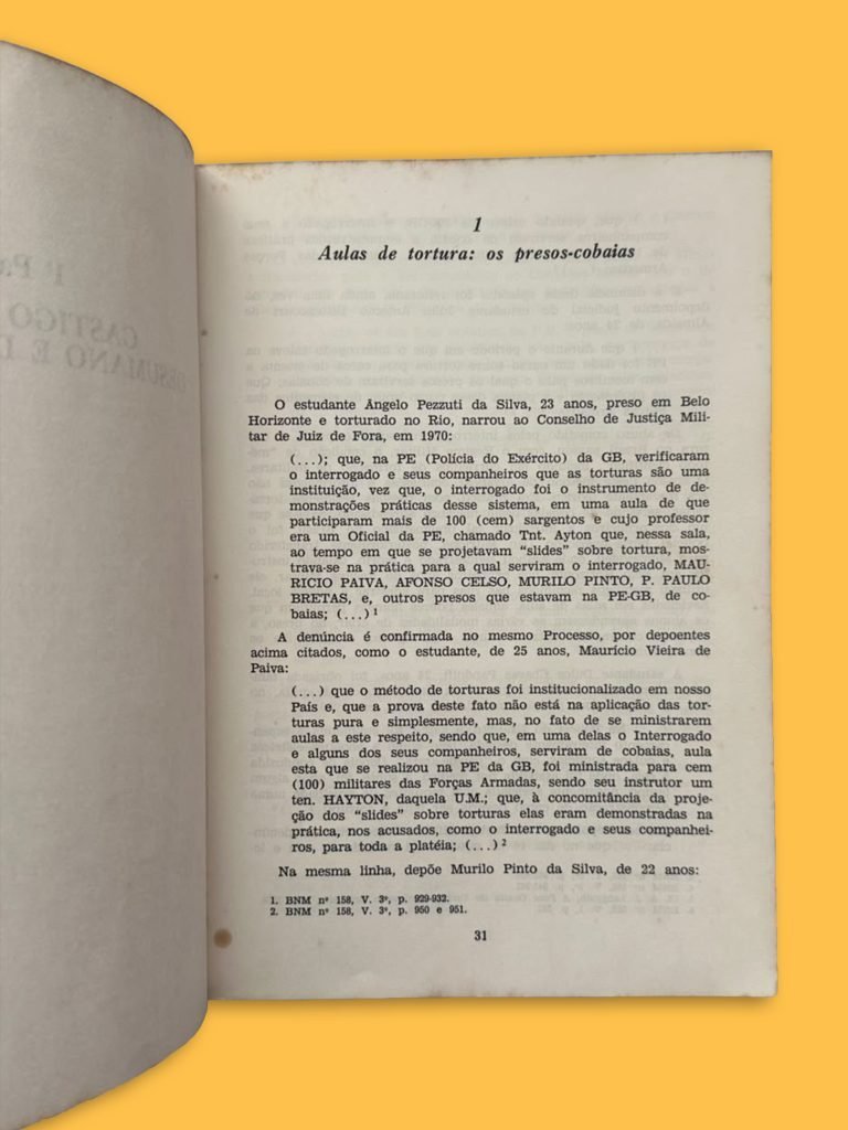 Brasil: nunca mais