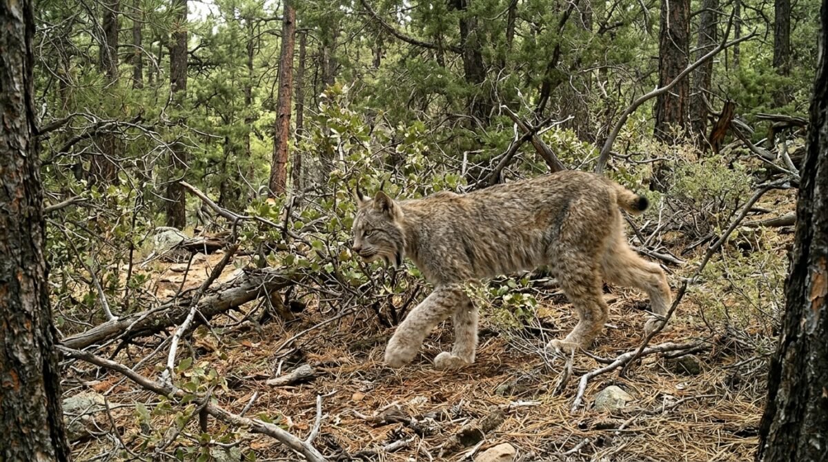 Câmera registra lince-do-canadá no Novo México pela primeira vez em cerca de 25 anos, mas descoberta revela um dilema entre proteger o felino e prevenir incêndios florestais