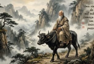 Citação de Lao-Tsé, o filósofo chinês: “Uma viagem de mil milhas começa com um único passo”: o poder dos pequenos começos para alcançar grandes objetivos