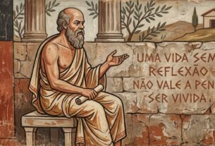 Citação de Sócrates, o filósofo ateniense: “Uma vida sem reflexão não vale a pena ser vivida”: a importância de questionar a própria existência