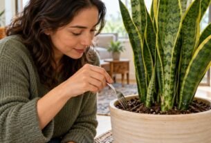 Colocar um garfo de metal no vaso da planta língua de sogra: para que serve e como usá-lo