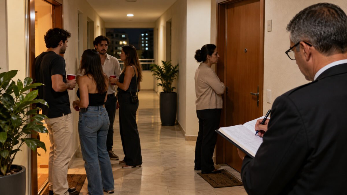 Condomínio aplica multas repetidas ao morador que transforma quase toda madrugada em festa, ele paga e continua, até a assembleia discutir a figura do comportamento antissocial