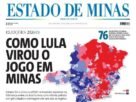 CONFIRA A CAPA DO ESTADO DE MINAS DO DIA 27/10/2026