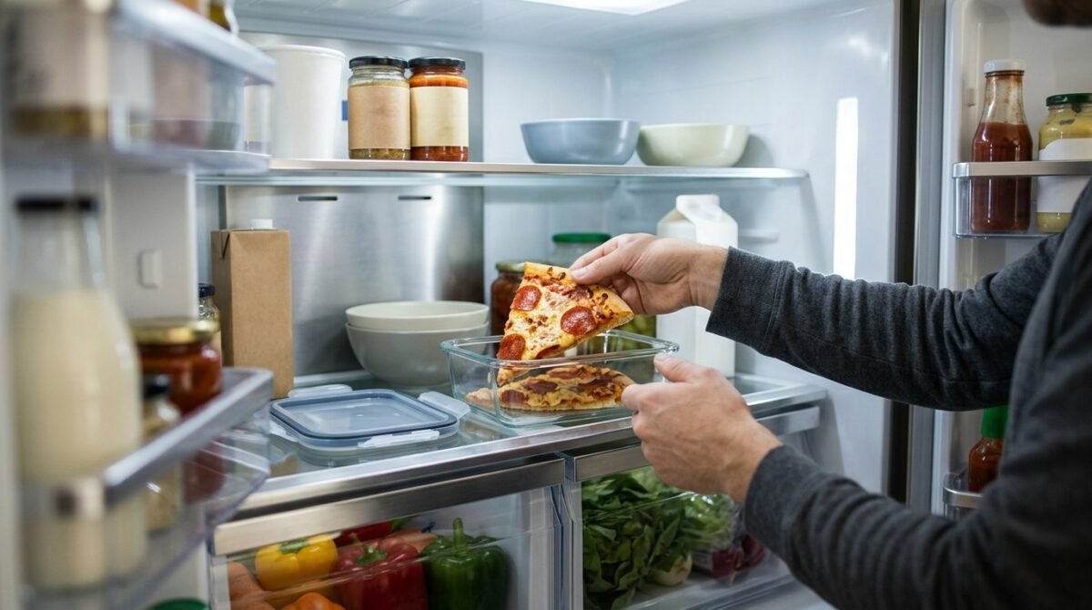 Conservar pizza pronta na geladeira para comer durante a semana parece conveniente, mas existe um limite: autoridades americanas recomendam consumir em até 3 a 4 dias