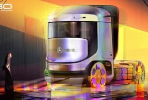 Daimler Truck Shows Robot Rigs, Airships, Vertical Cities For 2070
