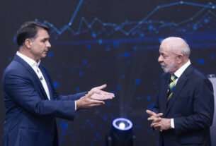 Debate de Lula e Flávio Bolsonaro é marcado por Vorcaro e Luchsinger