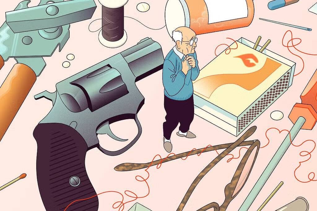 Demência e armas em casa elevam risco de suicídio entre idosos