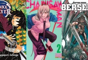 Demon Slayer, Berserk e Chainsaw Man: mangás de sucesso ficam mais baratos em oferta hoje na Amazon