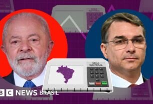 Distância entre Flávio e Lula é de 3 pontos no agregador de pesquisas da BBC
