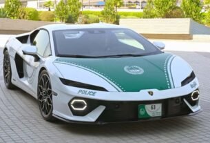 Dubai Police Adds A 907-HP Lamborghini To Its Fleet