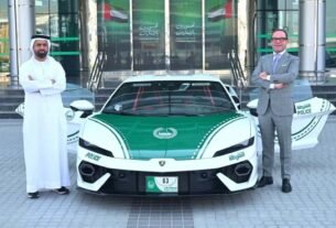 Dubai Police Gets New 920-HP Lamborghini Hybrid Supercar