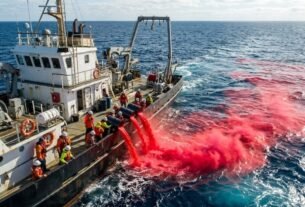 Em 2018, cientistas lançaram 75 kg de corante vermelho no Oceano Atlântico e descobriram, após 36 horas, que a mistura da água na camada superficial era 140 vezes mais intensa do que em sua base