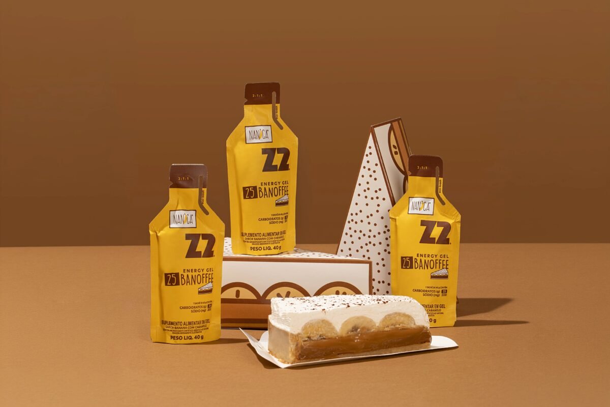Energy gel de banoffee: conheça a collab entre Nanica e Z2 Performance