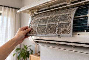 Especialistas em ar condicionado concordam: “Não limpar bem os filtros do ar condicionado a cada 15 ou 30 dias no verão reduz a eficiência pela metade.”