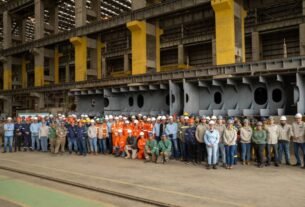 Estaleiro no RS começa a construir navios encomendados pela Transpetro