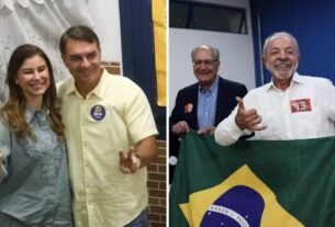 Flávio Bolsonaro e Lula votam no segundo turno das eleições 2026