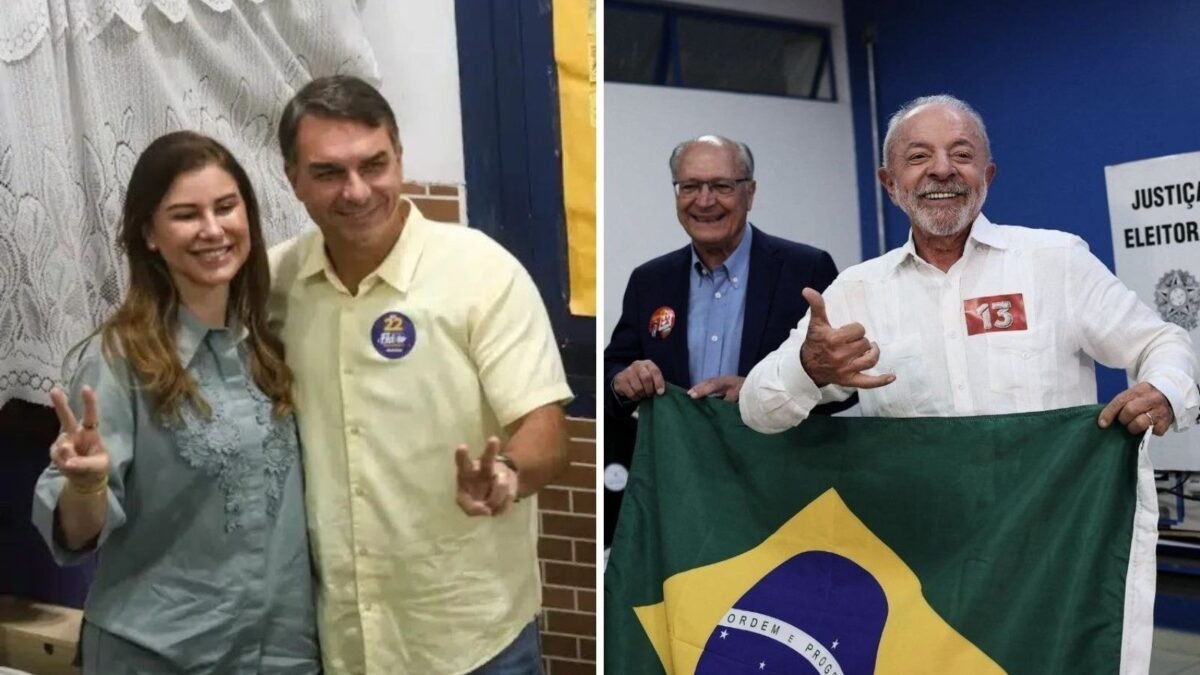 Flávio Bolsonaro e Lula votam no segundo turno das eleições 2026