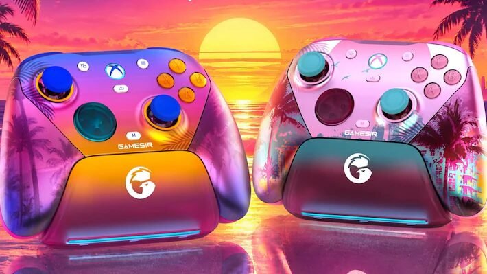 GameSir revela controles não oficiais inspirados em GTA 6; conheça os modelos