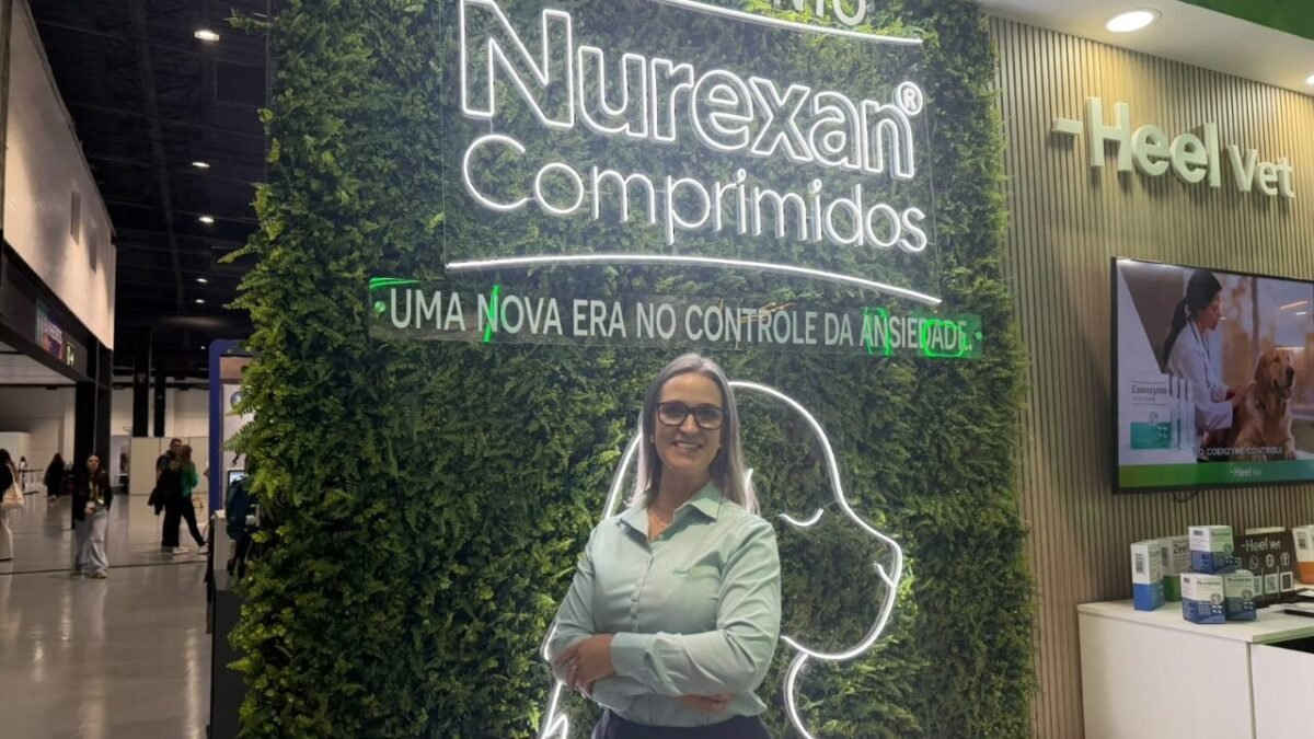 Heel Vet destaca tecnologia do Nurexan para ansiedade em cães e gatos