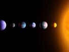How many planets could fit in the solar system?