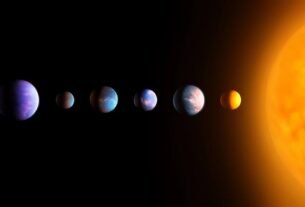 How many planets could fit in the solar system?