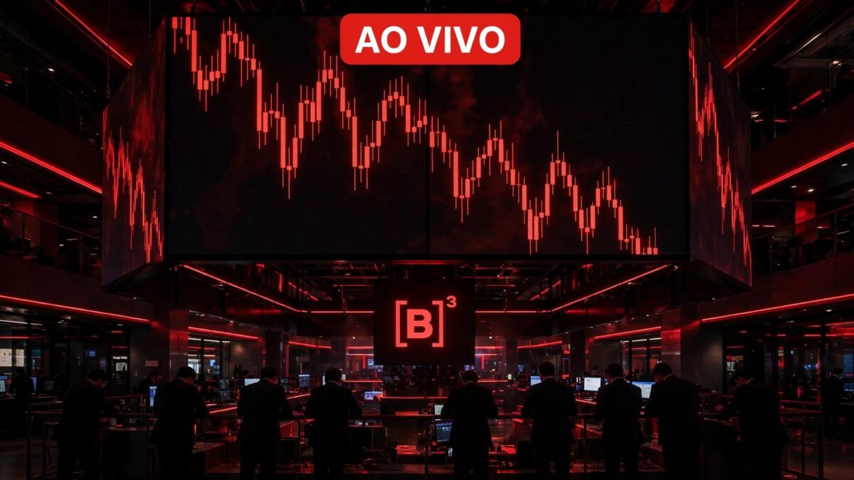 Ibovespa Hoje Ao Vivo: Bolsa cai 3%, perde 5 mil pontos e opera abaixo dos 171 mil