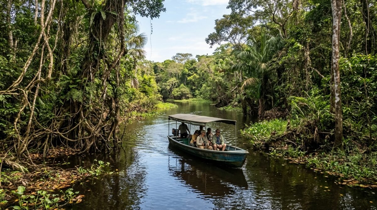 Ilhas, canais e florestas alagadas formam um labirinto natural no parque nacional localizado entre Paraná e Mato Grosso do Sul