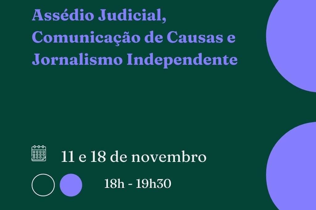 Instituto Tornavoz promove evento on-line sobre assédio judicial e jornalismo
