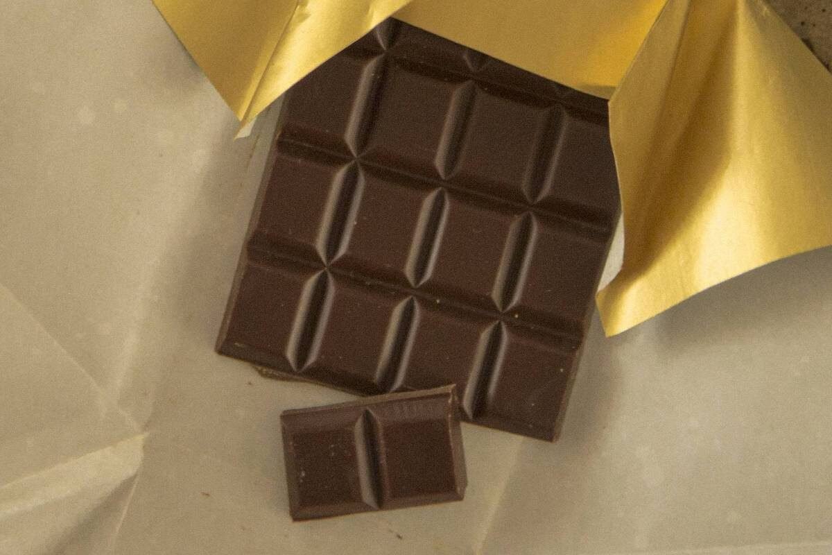 Isso não é uma barra de chocolate