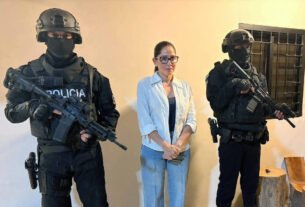 Justiça do Equador decreta prisão preventiva de ex-candidata presidencial por lavagem de dinheiro