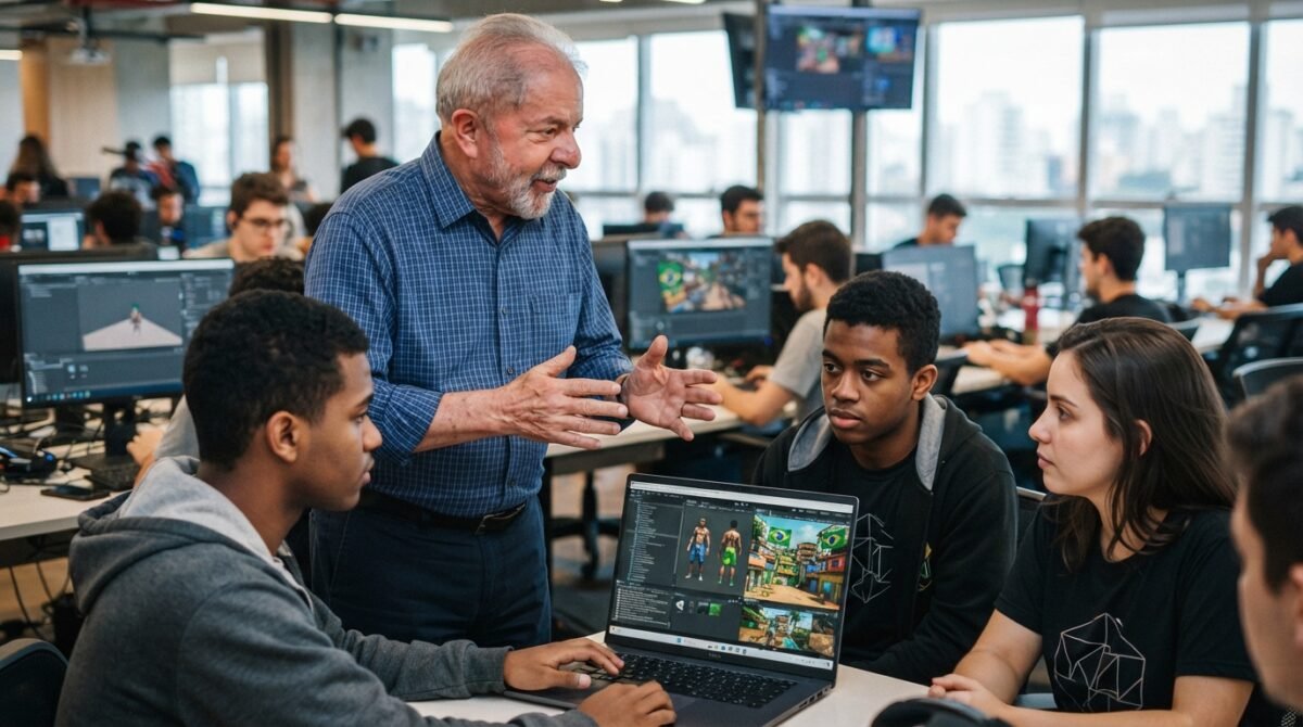 Lula diz que desenvolvedores de games brasileiros não serão inferiores aos estrangeiros
