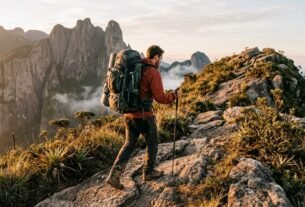 Mais de 200 quilômetros de trilhas atravessam montanhas e cachoeiras da Mata Atlântica: o parque fluminense de 19.855 hectares onde uma travessia de 30 quilômetros liga Petrópolis a Teresópolis e costuma exigir 3 dias de caminhada.