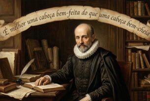 Michel de Montaigne questionou a maneira como as pessoas acumulavam informações sem desenvolver a capacidade de pensar: “É melhor uma cabeça bem-feita do que uma cabeça bem-cheia”.