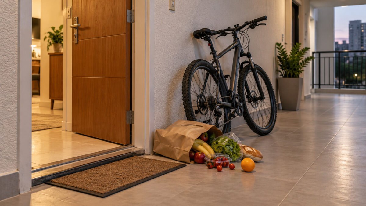 Morador recebe uma multa porque deixou bicicleta no corredor, descobre que o regimento realmente proíbe o objeto, mas percebe que a convenção nunca previu aquela penalidade da forma aplicada