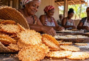 Mulher transforma receita de biscoito de tapioca aprendida com a avó em negócio, reúne 12 trabalhadoras de comunidade quilombola e conquista prêmio nacional